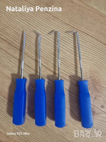 Комплект от 4 части за изваждане на уплътнения и О-пръстени, за ремонт, снимка 1