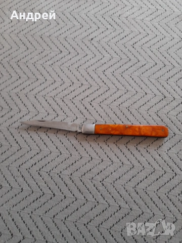 Стар джобен нож,ножче,ножка #170, снимка 3 - Други ценни предмети - 53025212