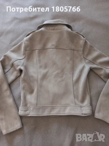 Късо яке велур, снимка 4 - Якета - 52953795