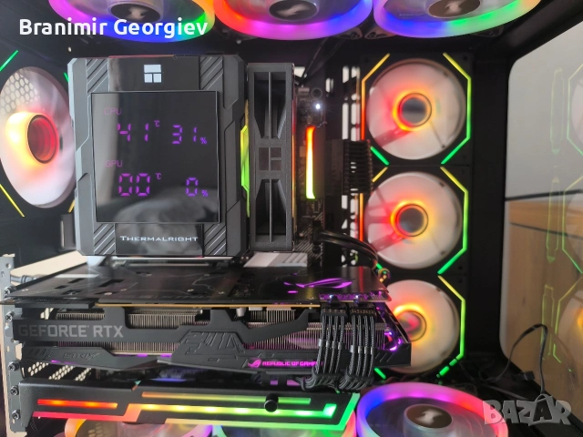 МОЩЕН ГЕЙМИНГ PC – i7-13700K ddr5 32gb, снимка 6 - Геймърски - 54024278