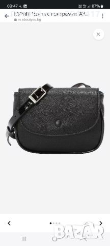 Дамска малка черна чанта Esprit , снимка 1 - Чанти - 46420367