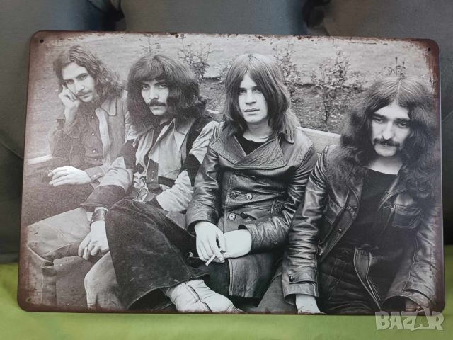 Black Sabbath-метална табела (плакет)
