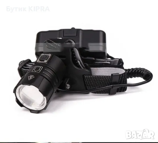 Мощен фенер за глава 1500 Lumen с USB  голям обектив и крушка  XHP70 , снимка 3 - Други - 47936082