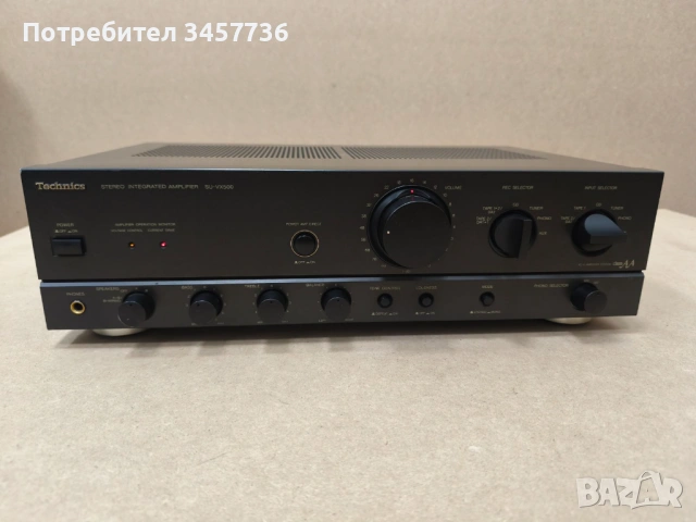 Стерео Усилвател Technics SU-VX500 Made in Japan, снимка 4 - Ресийвъри, усилватели, смесителни пултове - 53529911