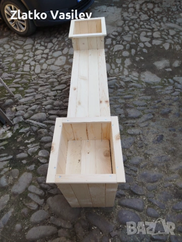 Пейката с две кашпи. , снимка 7 - Декорация за дома - 53926937