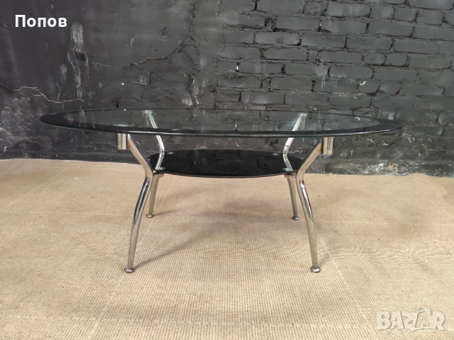 Стъклена маса за кафе