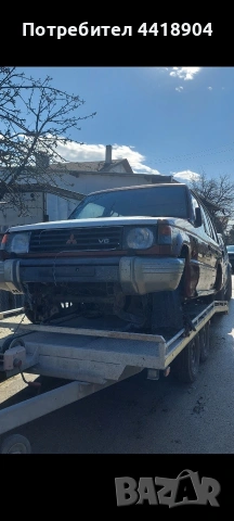 mitsubishi pajero бензин на части 170 коня