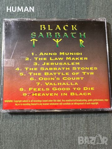 Black Sabbath , снимка 11 - CD дискове - 46273976