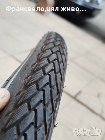 28 цола гума против пукане за велосипед колело schwalbe the green marathon , снимка 4 - Части за велосипеди - 53890970