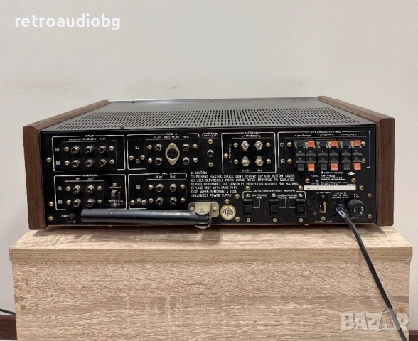🔊Ретро ресивър - усилвател с радио KENWOOD KR-7400 - 1974 -1976 г.🔊, снимка 5 - Ресийвъри, усилватели, смесителни пултове - 50273452