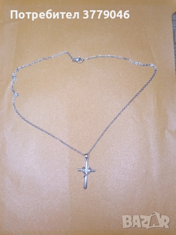 Колие с кръстче , снимка 3 - Колиета, медальони, синджири - 51811295