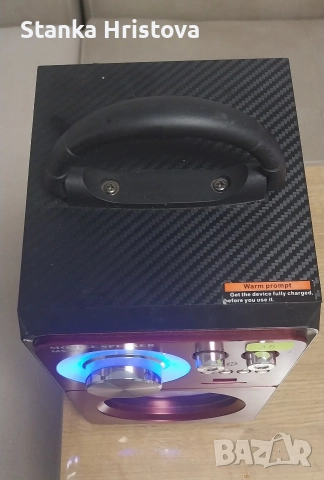 Преносима караоке Колонка MS 33., снимка 4 - Bluetooth тонколони - 52616969