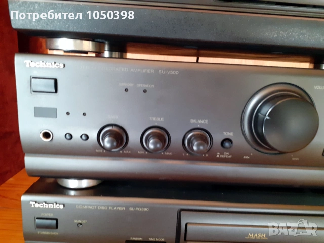 Перфектен сет Technics - Триглав дек - усиловател и сиди плеър, снимка 5 - Декове - 53668482