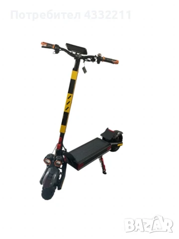 Електрическа тротинетка L22 с 48V литиева батерия, пробег до 50 км. и 11" гуми, снимка 3 - Други - 50690723