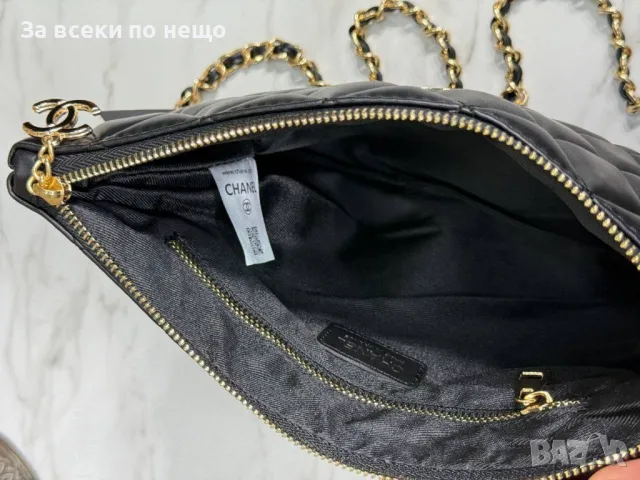 Chanel Дамска Кожена Чанта Шанел - Налични Различни Цветове Код E53, снимка 12 - Чанти - 50215187