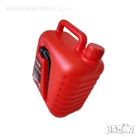 Туба за гориво 5л. с накрайник, снимка 4 - Градинска техника - 50687371