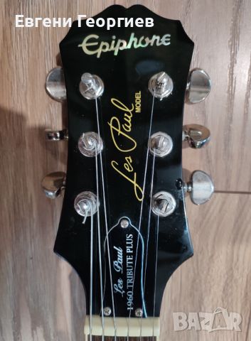 Epiphone Les Paul 1960 Tribute Plus Japan, снимка 9 - Китари - 46206769