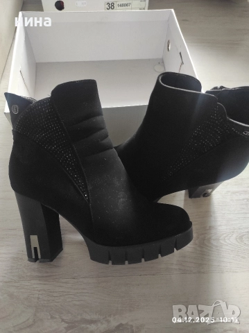 ботуши нови носени само един път, снимка 4 - Дамски ботуши - 52647167