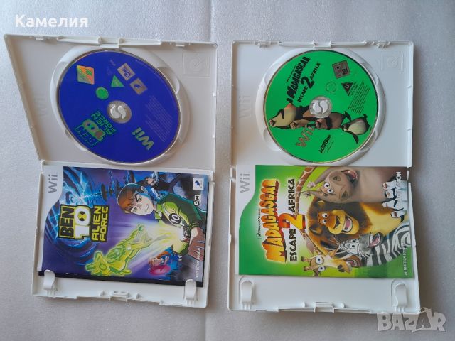 Компютърни игри Wii Nintendo - Madagascar, Ben 10, снимка 2 - Игри за Nintendo - 45382680