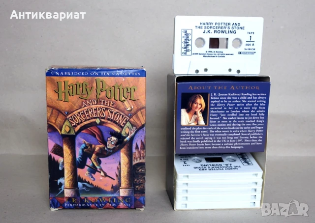 Детски персонален касетофон WALKMAN + две аудио книги за Хари Потър на английски, снимка 7 - Други - 51240943