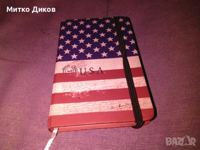 Джобно тефтерче ново USA 140x88mm, снимка 2 - Други - 45586578