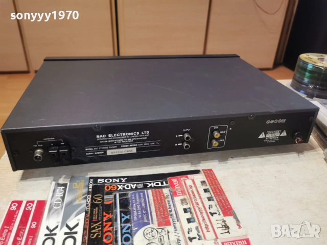 NAD 402 TUNER-ВНОС GERMANY 0703261938LCHERY1, снимка 7 - Ресийвъри, усилватели, смесителни пултове - 53749006