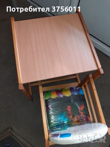 детска масичка и стол, снимка 5 - Мебели за детската стая - 45482374