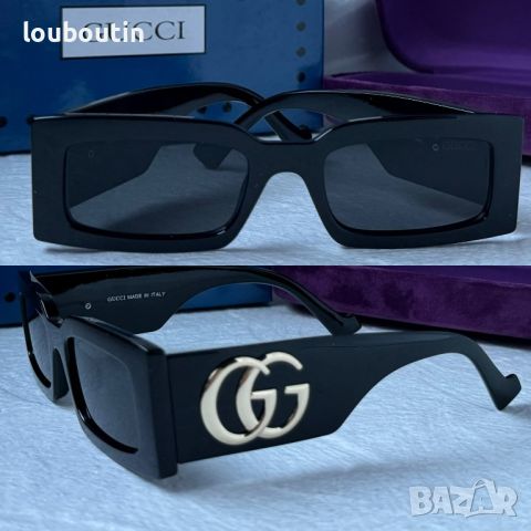 Gucci 2024 дамски слънчеви очила правоъгълни, снимка 1 - Слънчеви и диоптрични очила - 45440689