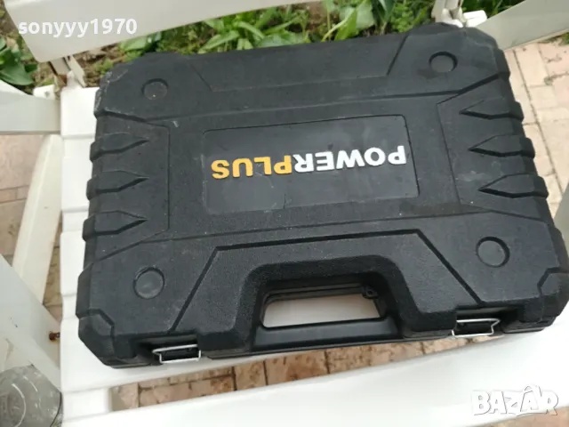 POWERPLUS-КУФАР С КОМПРЕСОР ЗА ПОМПАНЕ НА ГУМИ+ЗАРЯДНО 3003251520, снимка 3 - Аксесоари и консумативи - 49697501