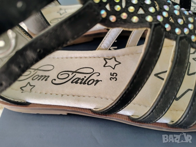 Детски сандaли Tom Taylor за момиче, размер 35, снимка 5 - Детски сандали и чехли - 54099507