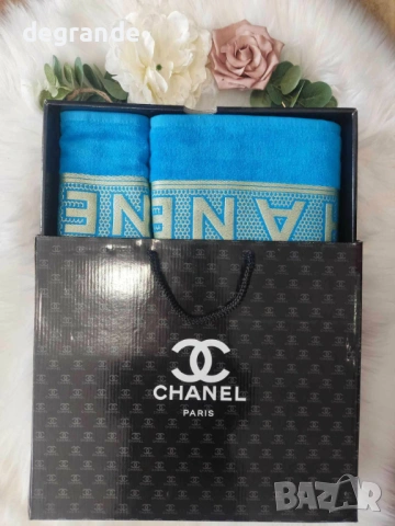  ✨️Луксозни Кърпи в Кутия Chanel 