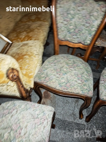 Антикварни столове 4бр, снимка 6 - Столове - 52917203