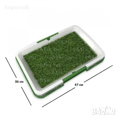 КУЧЕШКА ТОАЛЕТНА С ИЗКУСТВЕНА ТРЕВА, снимка 5 - За кучета - 50723880