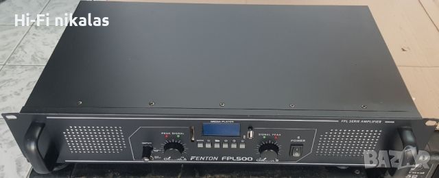 стерео усилвател стъпало с USB и блутут  FENTON FPL500, снимка 3 - Ресийвъри, усилватели, смесителни пултове - 45220082