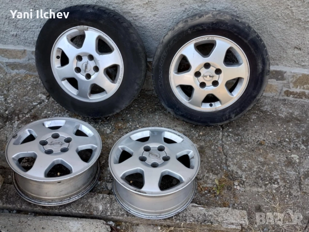 Два комплекта джанти за опел , снимка 2 - Гуми и джанти - 53483577