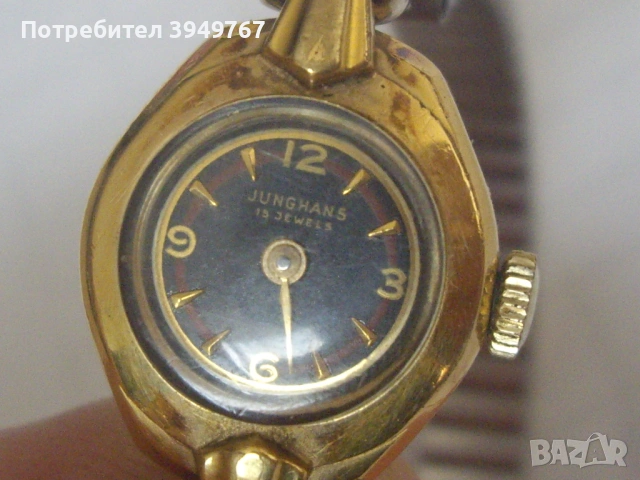 Стар дамски  позлатен часовник., снимка 3 - Дамски - 53692391