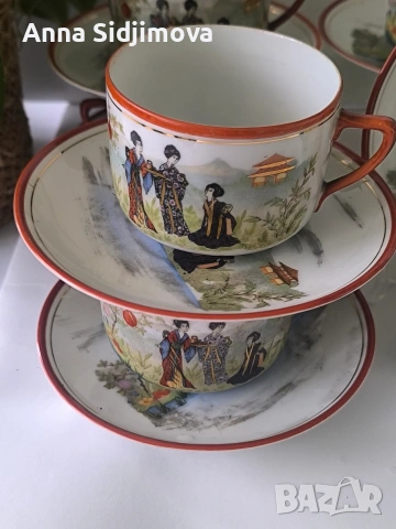 Möschl & Co., Altrohlau, Karlsbad сервиз за чай, снимка 5 - Сервизи - 53908320