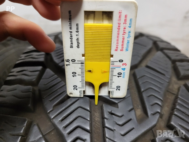 2 бр. 225/55/17 Kormoran 24 г.  / зимни гуми, снимка 4 - Гуми и джанти - 52949768