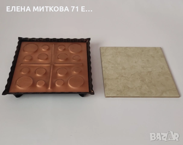 3 поставки за горещи съдове с керамични плочки, снимка 10 - Аксесоари за кухня - 53250557