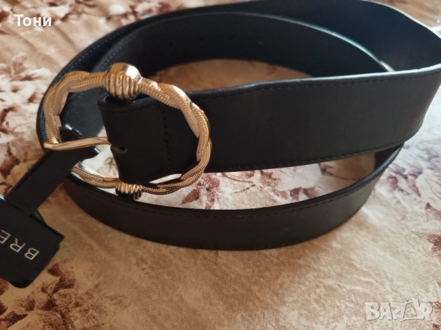 BREAL Нов Дамски Кожен Колан 105см, снимка 5 - Колани - 52703198