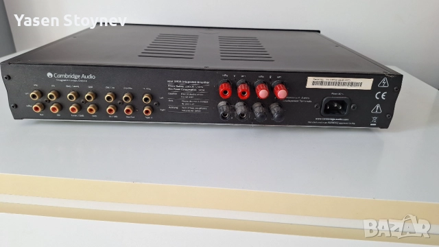 Cambridge Audio Azur 340A интегриран усилвател, снимка 4 - Ресийвъри, усилватели, смесителни пултове - 52331461