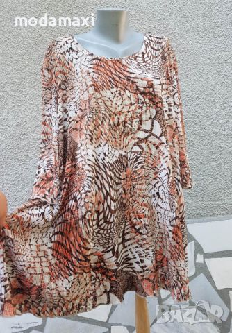 8XL(гигант) Нова блуза M. Collection фризе , снимка 5 - Туники - 45285635