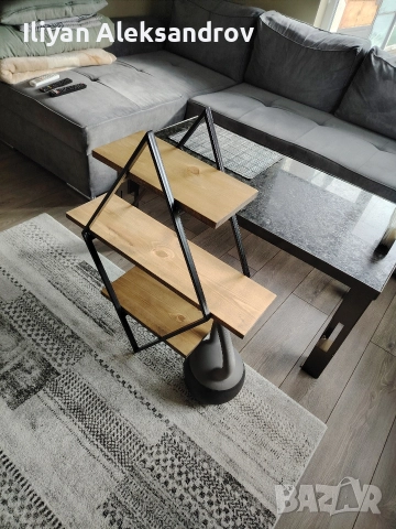 Стенна етажерка ромб, снимка 2 - Етажерки - 52539776