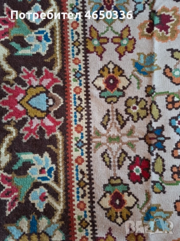 Голям Котленски Килим размер 4,00м на3,00м, много добро състояние, година 1965, снимка 6 - Килими - 52431124