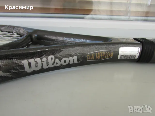 Тенис ракета Wilson Pro Staff 5.9 si Stretch, снимка 4 - Тенис - 47222977