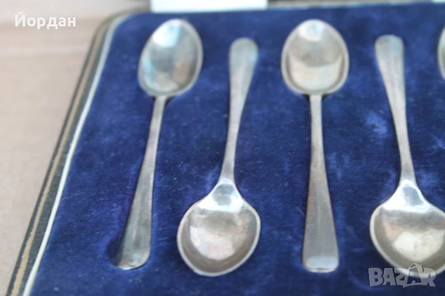 Сребърни лъжички за кафе/чай, снимка 2 - Други ценни предмети - 51251838
