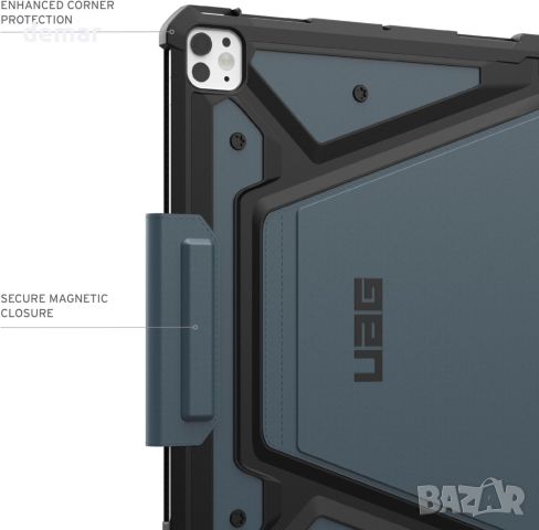 Калъф URBAN ARMOR GEAR UAG за iPad Pro 13" (7th Gen, 2024, M4), син, снимка 5 - Таблети - 46429404