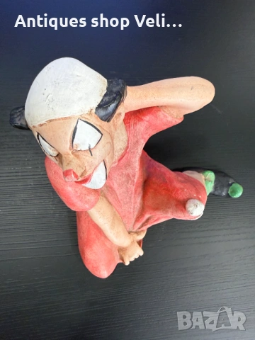 Колекционерска фигура на клоун ACHATIT №7954 , снимка 2 - Антикварни и старинни предмети - 53824813