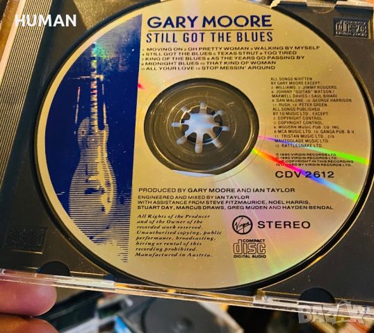 Gary Moore,Stevie Ray Vaughan , снимка 3 - CD дискове - 45269364