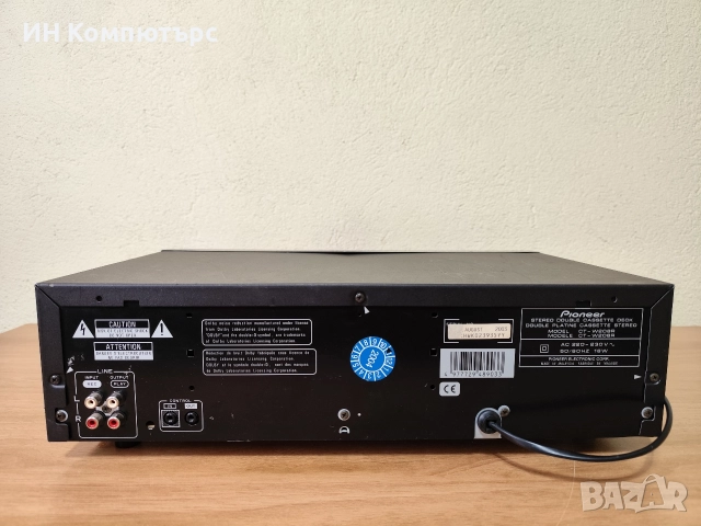 Продавам двуглав двукасетъчен дек Pioneer CT-W208R, снимка 7 - Декове - 52861385